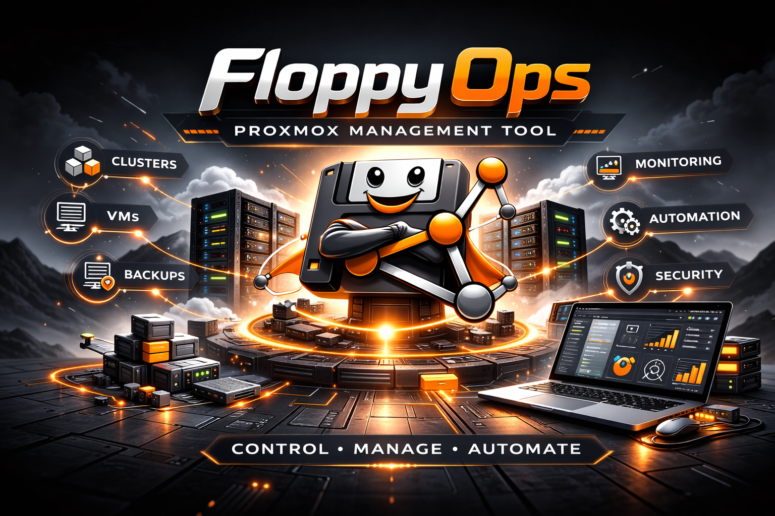 FloppyOps — Proxmox Management Tool